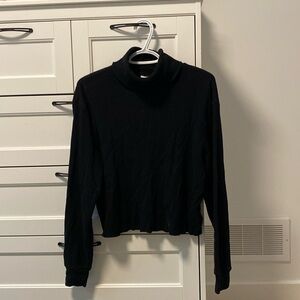 TNA Black Waffle Top